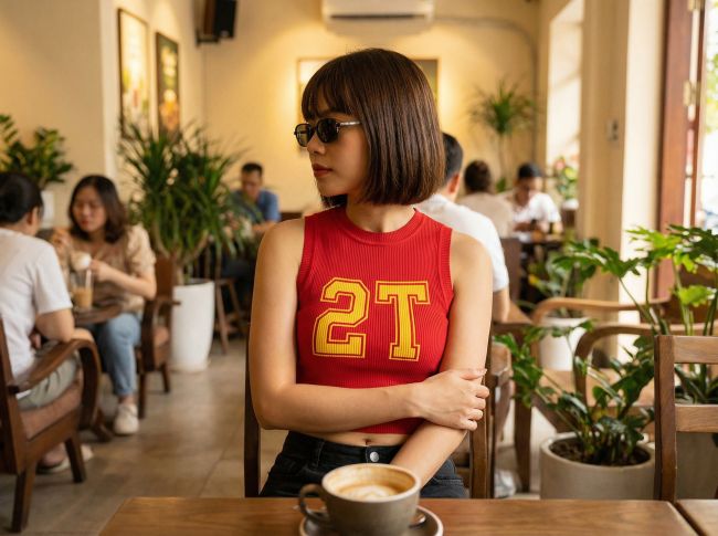 Cách đo vòng ngực thực tế cho áo thun vải co giãn trong thiết kế rập