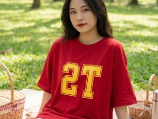 Thiết kế rập áo thun phom rộng cho khách hàng trẻ