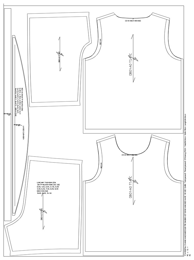 Tặng bộ rập full size cho bé từ 0 đến 12 tuổi miễn phí