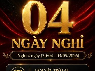 Thông báo lịch nghỉ lễ 30/4 và 1/5 năm 2026 chính thức