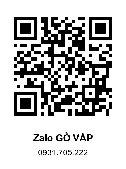 Mã QR Zalo cơ sở Gò Vấp 0931.705.222