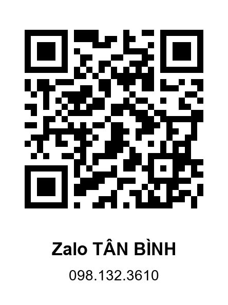 Mã QR Zalo cơ sở Tân Bình 098.132.3610